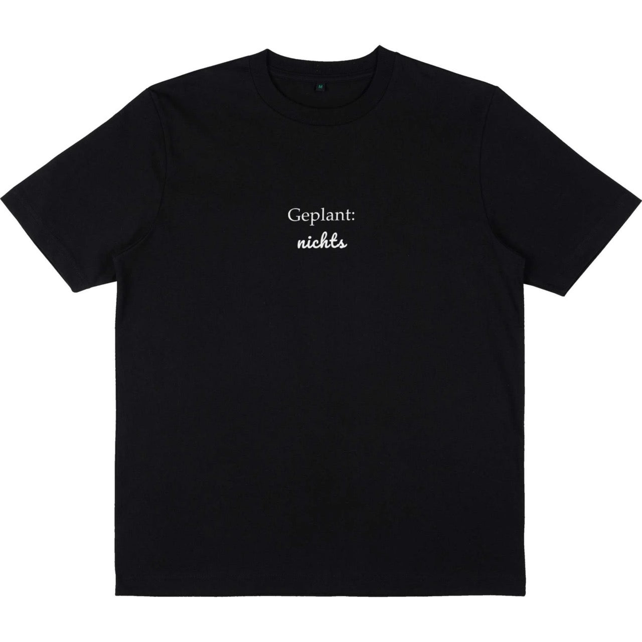 "Geplant: Nichts" Unisex Heavy T-Shirt