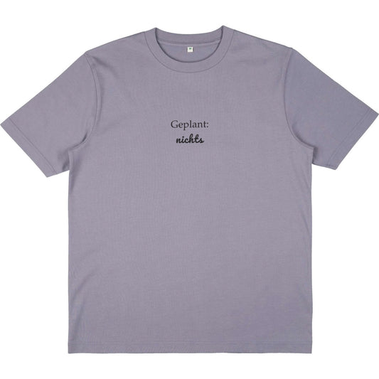 "Geplant: Nichts" Unisex Heavy T-Shirt