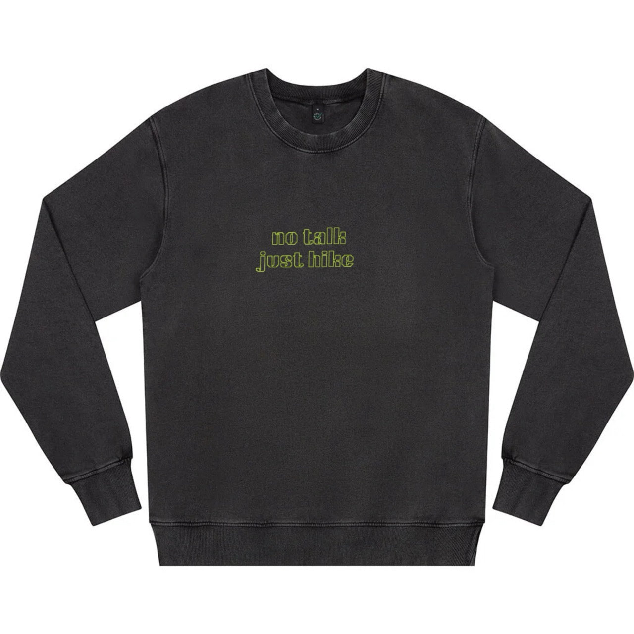 "No Talk Just Hike" Unisex Loose-Fit Sweatshirt