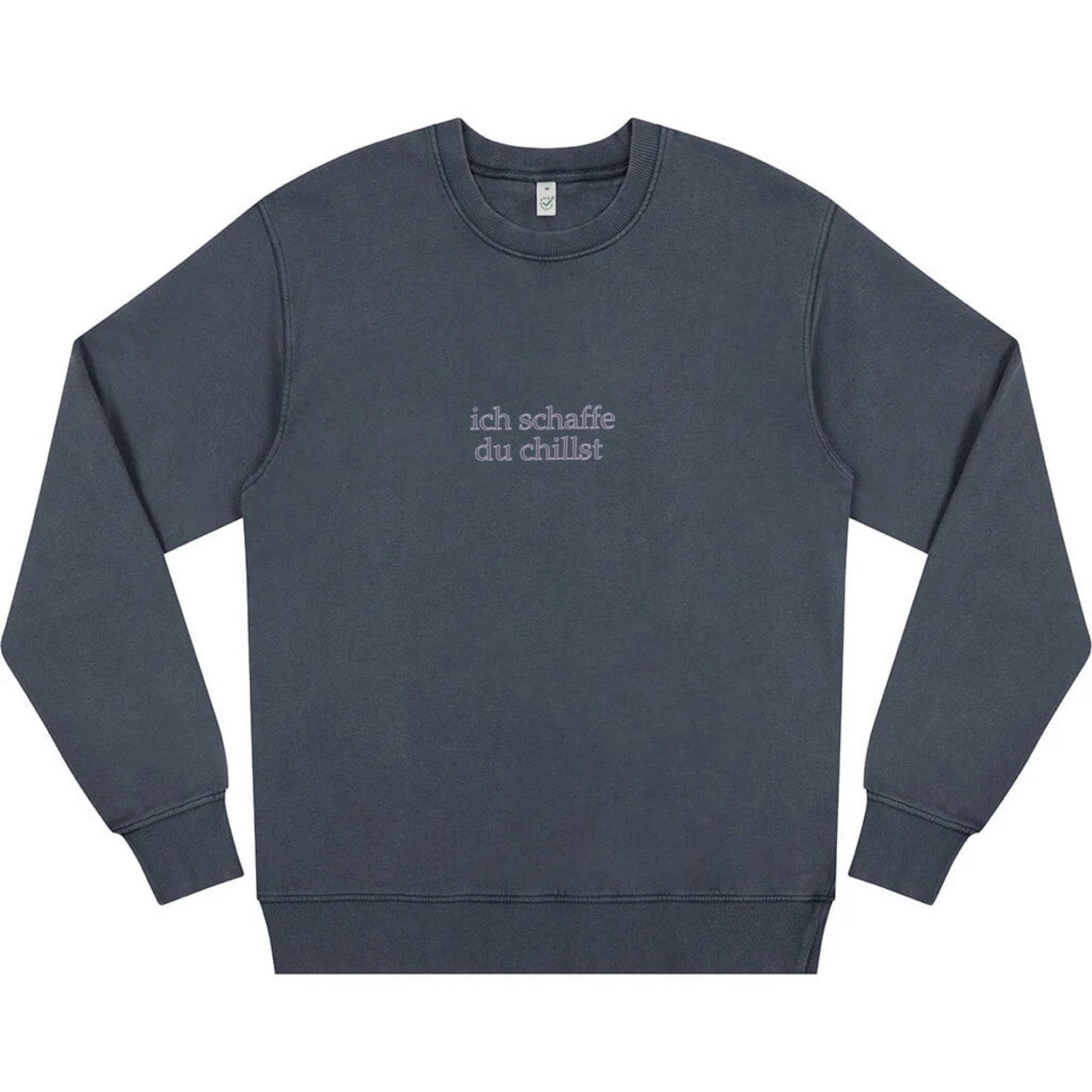 "Ich schaffe du chillst" Unisex Loose-Fit Sweatshirt